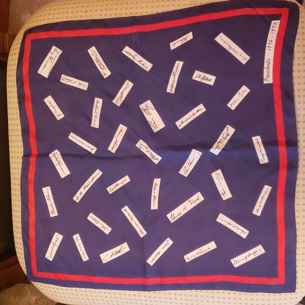 President's scarf